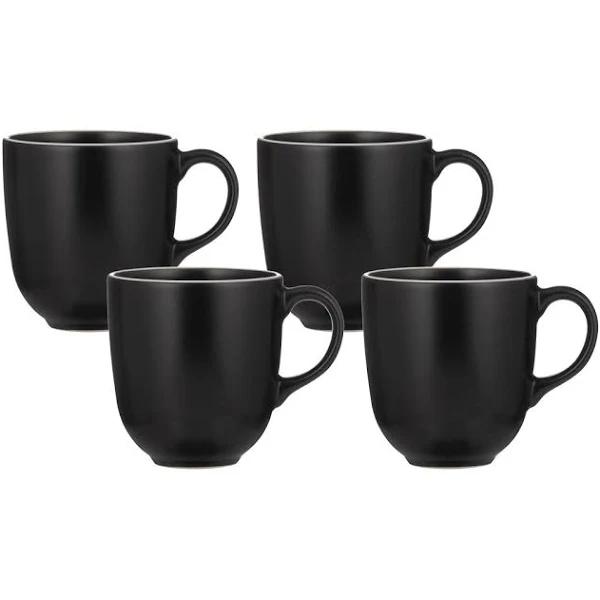 Mason Cash Classic Mugs 400ml Set of 4 Black