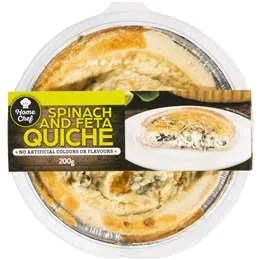 Spinach & Feta Quiche 200g