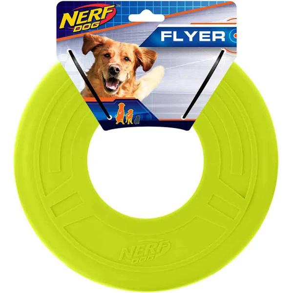 Nerf Dog 10" Atomic Flyer Large (Green)