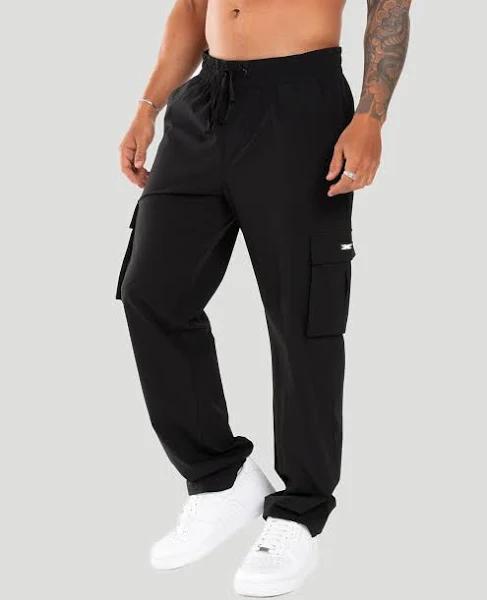 Men's Cargo Pants - Black M