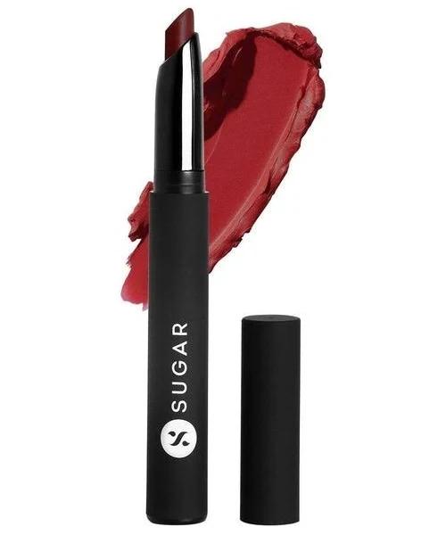 Sugar Matte Attack Transferproof Lipstick 2g, 06 Spring Crimson (Crimson Red)