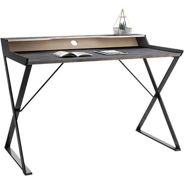 Innovatec Osmo Computer Desk - Black & Warm Oak