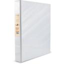 BIBBULMUN White Insert Binder A4 25mm 4D Ring