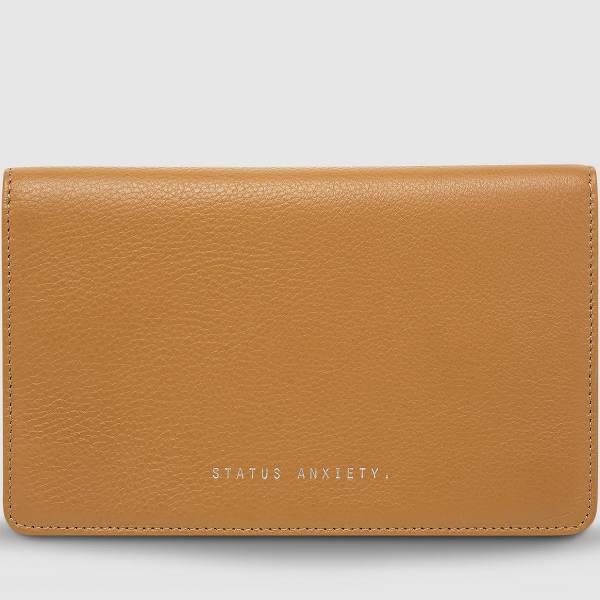 Status Anxiety Living Proof Wallet - Tan