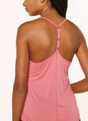 Nike Dri-FIT One Elastika Women's Standard Fit Tank - Pink - 50% Recycled Polyester