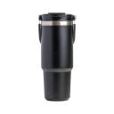 Stainless Steel Travel Mug With Leak-proof 2-in-1 Straw and SIP Lid, Vacuum Insulated Coffee Mug For Car, Office, Perfect Gifts, Keeps Liquids Hot or