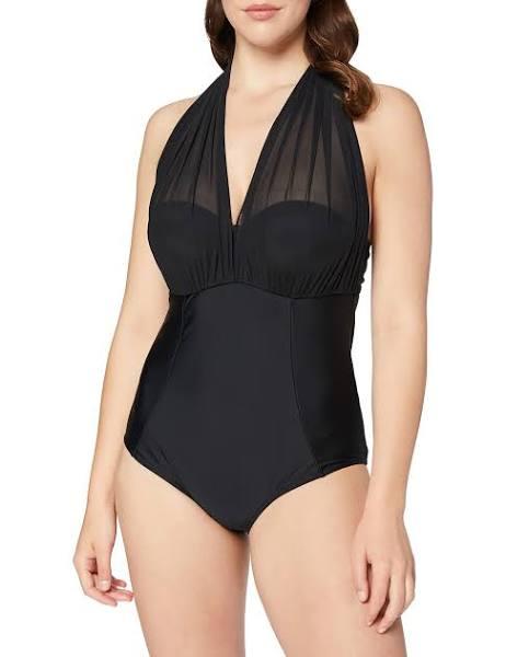 Curvy Kate - 38FF - Wrapsody Bandeau Swimsuit Black