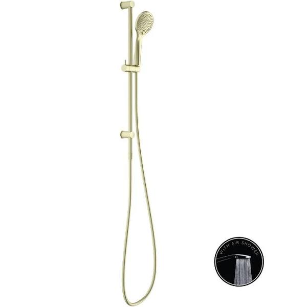 Nero Opal Rail Shower With Air Shower Brushed Gold (NR251905aBG)