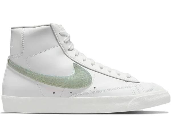 Nike Women's Blazer Mid '77 Essential Summit White/Dusty Sage/Grey Fog