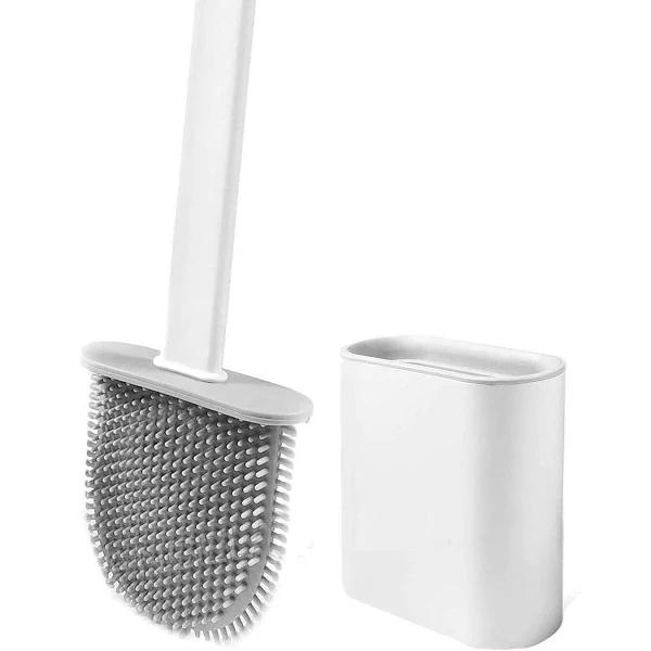 Creative Cleaning Toilet Brush Silicone Bathroom Set