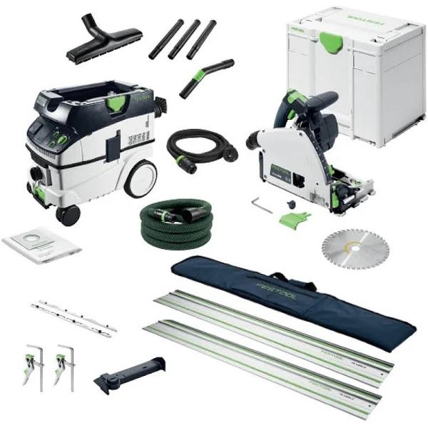 Festool F28171 TS 60 KEBQ Ultimate Set 168mm Plunge Cut Saw in Ultimate Set