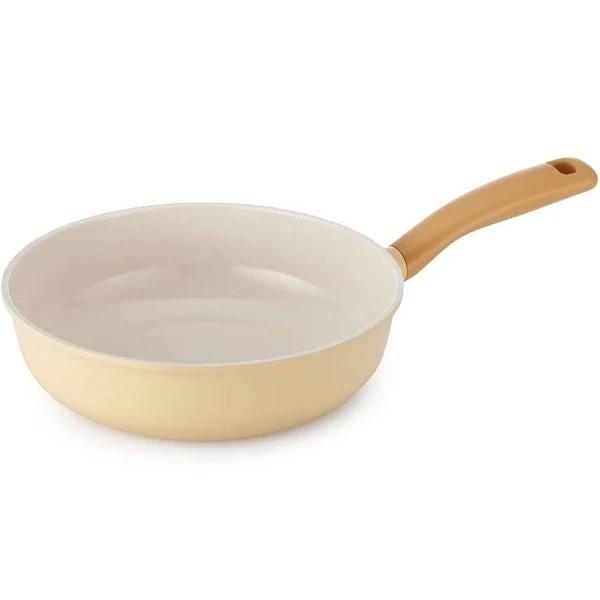 Neoflam Retro Flan 26cm Wok / Chef Pan Induction Yellow