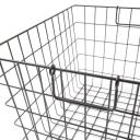 Kmart Rectangle Wire Basket-Large, Black