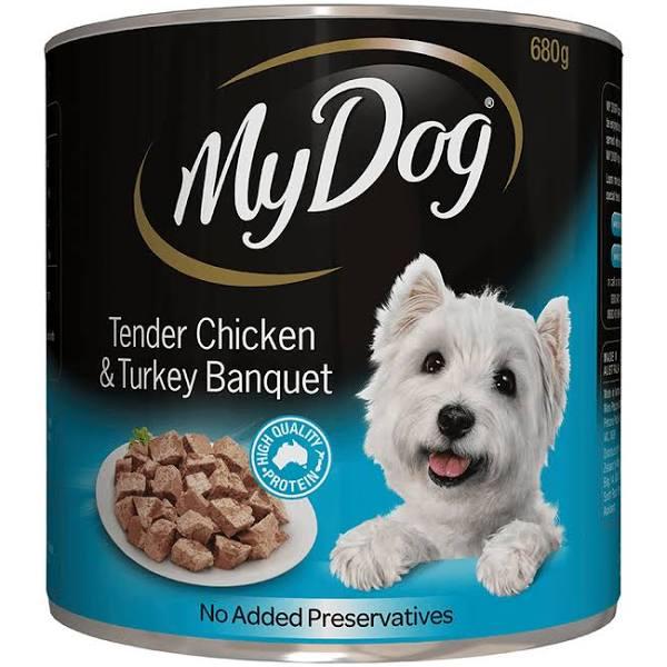 My Dog Chicken Turkey Banquet 680g Dog Food