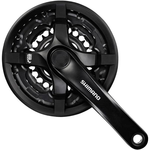 Shimano FC-TY501 Front Crankset 170mm 48-38-28 Black