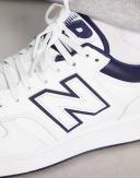 New Balance Unisex 480 White/Navy - Size 12