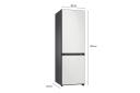 Samsung Bespoke 339L Modular Bottom Mount Fridge SRLX4100N