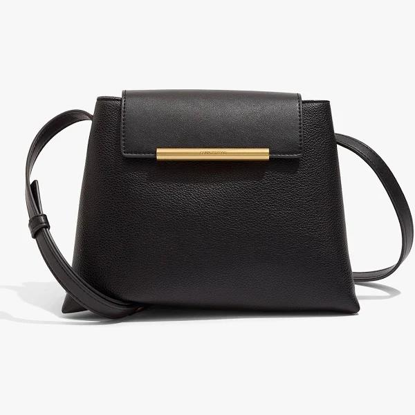 Country Road Women's Folded Detail Crossbody Bag Black