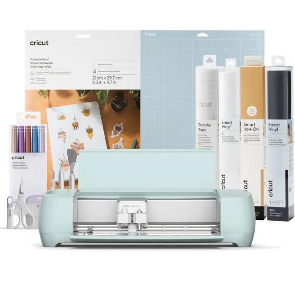 Cricut 8002292 Explore 3 Smart Cutting Machines Including Starter Pack Edition, Starter Bundle (2024)