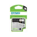 Dymo LetraTag 12mm x 4m Plastic Tape White - Pack 2