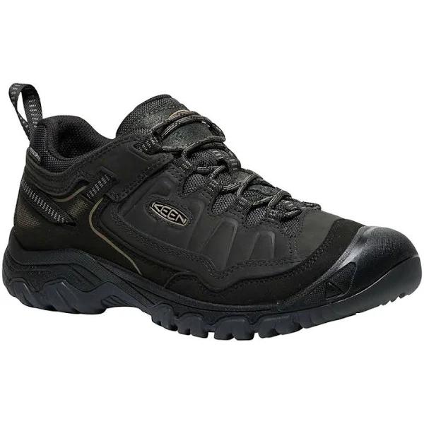 Keen Men's Targhee IV Low WP Hiking Boots | Colour: Black