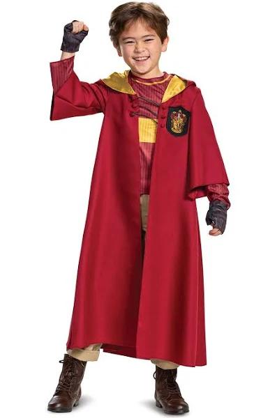 Harry Potter Quidditch Gryffindor Deluxe Child Costume 10-12