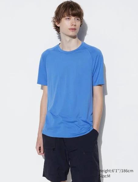 Uniqlo Dry-Ex T-Shirt - Blue Size M