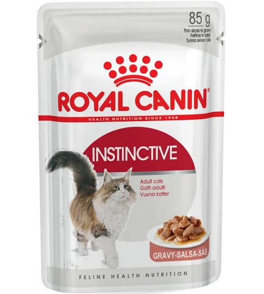 Royal Canin Instinctive Adult in Gravy Wet Cat Food - 85g