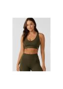 Lorna Jane Womens Amy Sports Bra Luxury Green / S