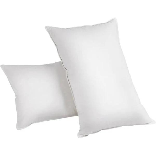 Giselle Bedding Set of 2 Duck Down Pillow - White