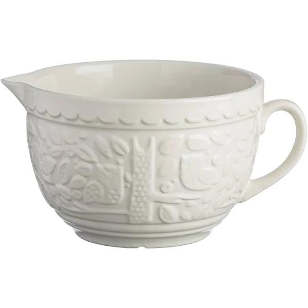 Mason Cash in The Forest Batter Bowl Owl Cream 2L