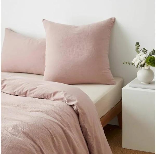 Target Saxon Muslin Overdyed Pillowcase - AfterPay & zipPay Available