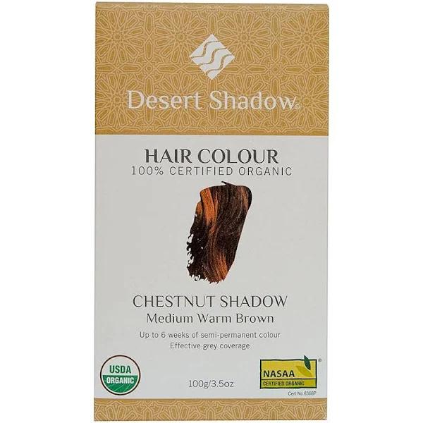 Desert Shadow Organic Hair Dye - Chestnut Shadow (100 g)