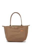 Longchamp Le Pliage Club Medium Shoulder Tote Bag Khaki