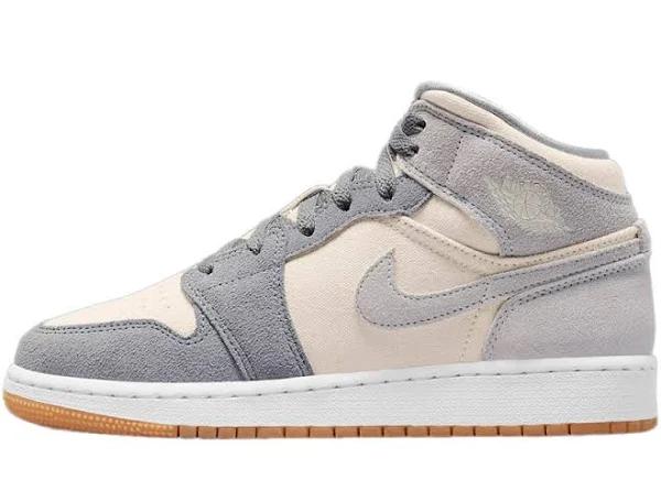 Jordan 1 Mid SE Coconut Milk Particle Grey (GS)