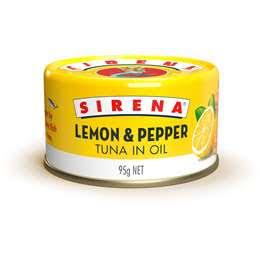 Sirena Tuna Lemon Pepper 95g