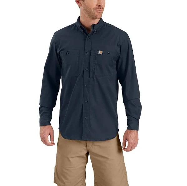 Carhartt Rugged Professional Long Sleeve Shirt Grey XL 102538-412-XL