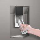 Haier 433L Bottom Mount Fridge with Water Dispenser - Satina