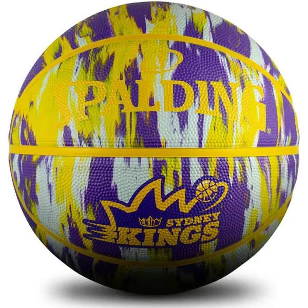 Spalding NBL Team Marble - Sydney Kings Basketball Size 6