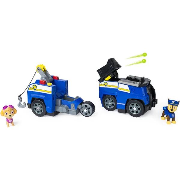 Paw Patrol Chase Split-Second 2-in-1 Transforming Police Cruiser Vehicle | Toy Deals