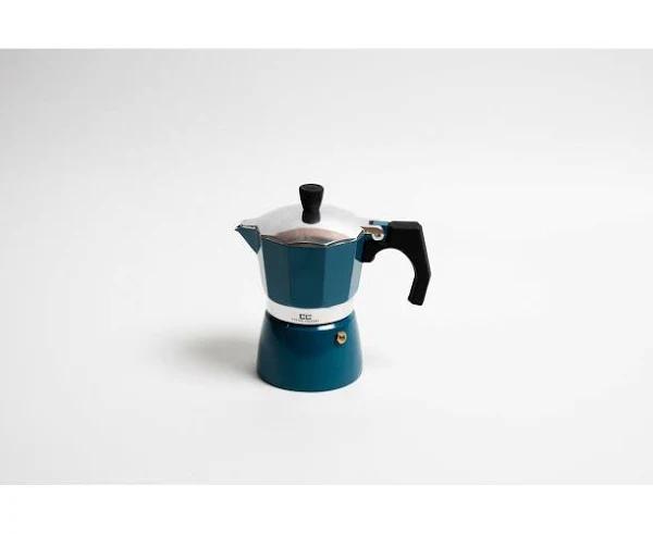 Coffee Culture Italian Stove Top Coffee Espresso Maker Percolator 3 Cup Blue - AfterPay & zipPay Available