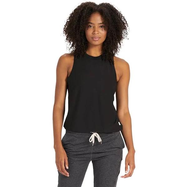 David Jones Vuori Energy Top in Black, Size Small