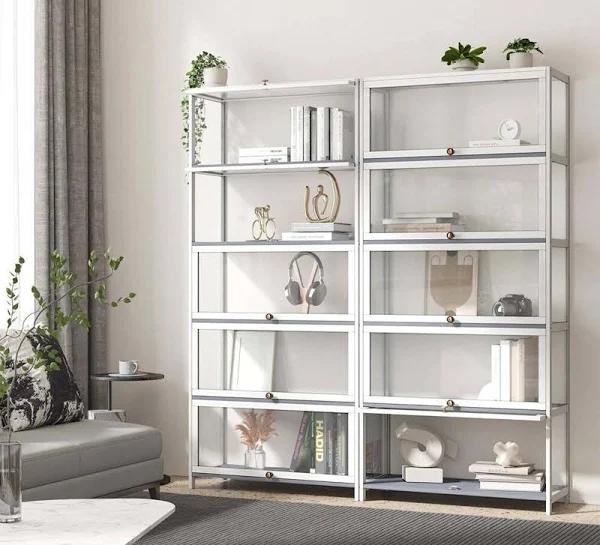 Etienne 5 Shelf Display Cabinet