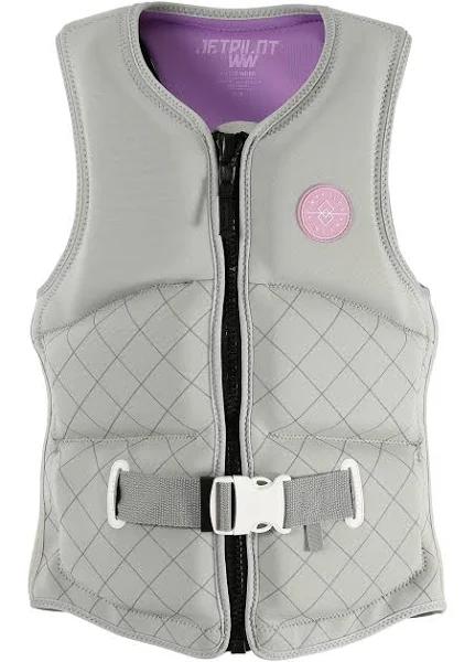 Jetpilot Allure F/E Ladies Neo Vest - Light Grey - 2023