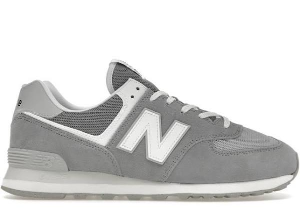 New Balance 574 Shoes Grey Pure White - 37