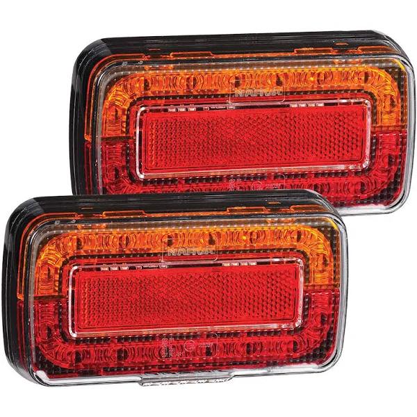 Narva LED Rear Stop/Tail Indicator Lamps 12V 93730BL2