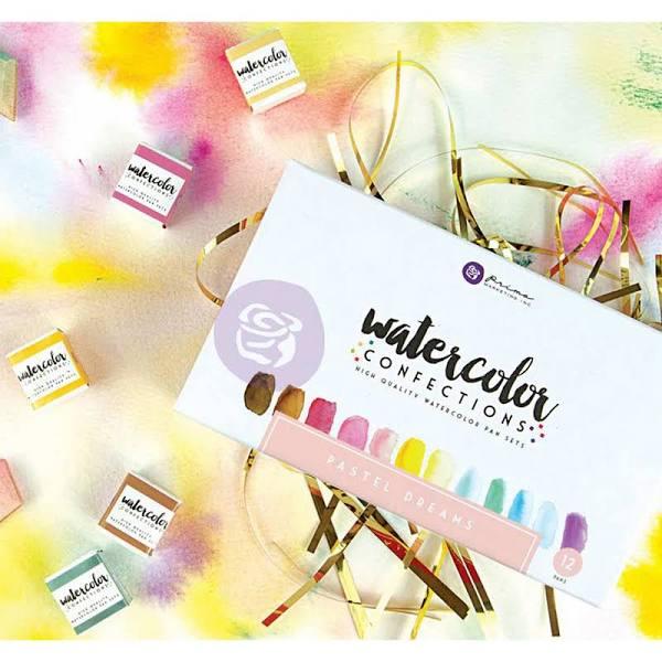 Prima Marketing - Watercolor Confections - Pastel Dreams