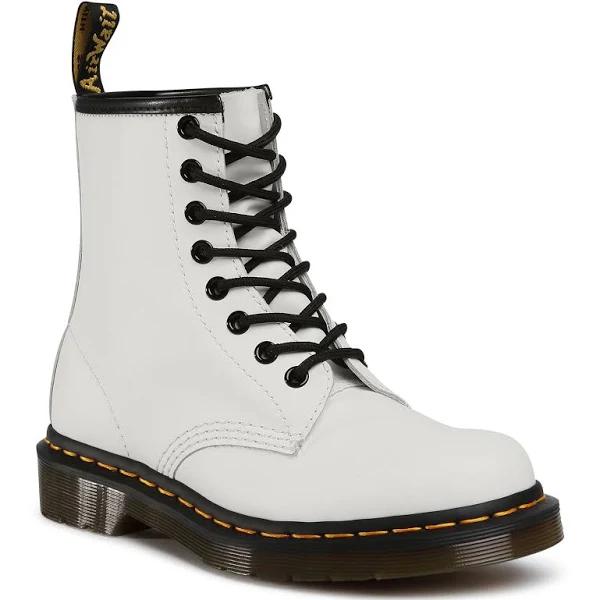 Dr Martens 1460 - White Smooth Size: 10 UK