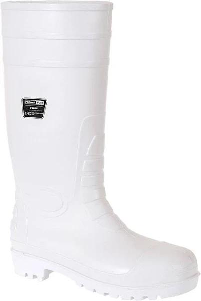 Portwest - Total Work Safety Wellington S5 White 10.5 UK