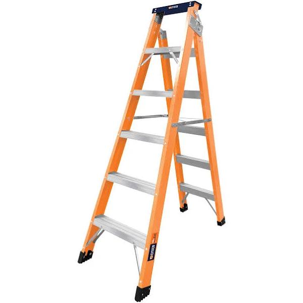 CITECO 1.8 - 3.3m 150kg Industrial Dual Purpose Fibreglass Ladder